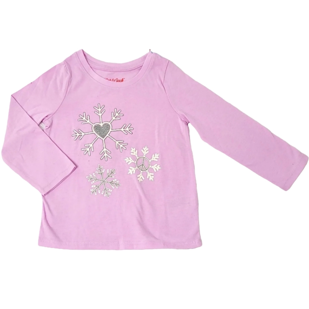 BOGO!!! Lavender snowflake Heart